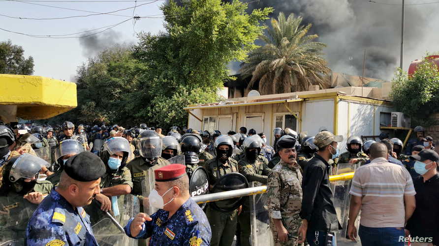 الكاظمي أكد اعتقال بعض المتورطين بالجرائم التي شهدها العراق السبت.