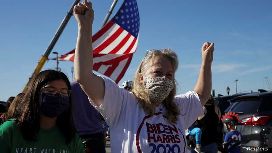 وسائل الإعلام الأميركية أعلنت فوز بايدن وهاريس بالانتخابات