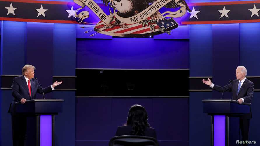 المنافسة محتدمة بين ترامب وبايدن.