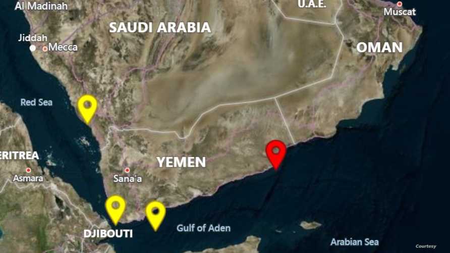 العمليات التجارية البريطانية لم تقدم أي تفاصيل أكثر حول الاستهداف.