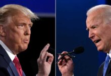 صورة صقر للدراسات – متابعة الانتخابات الامريكية – المناظرة الرئاسية 