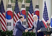 صورة صقر للدراسات – اوسنت –  الولايات المتحدة اتفاقية للردع النووي مع كوريا الجنوبية